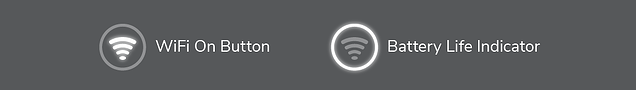 Get to know the WiFi button and battery life indicator